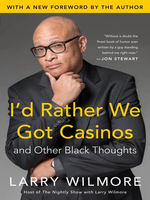 cover image of I'd Rather We Got Casinos